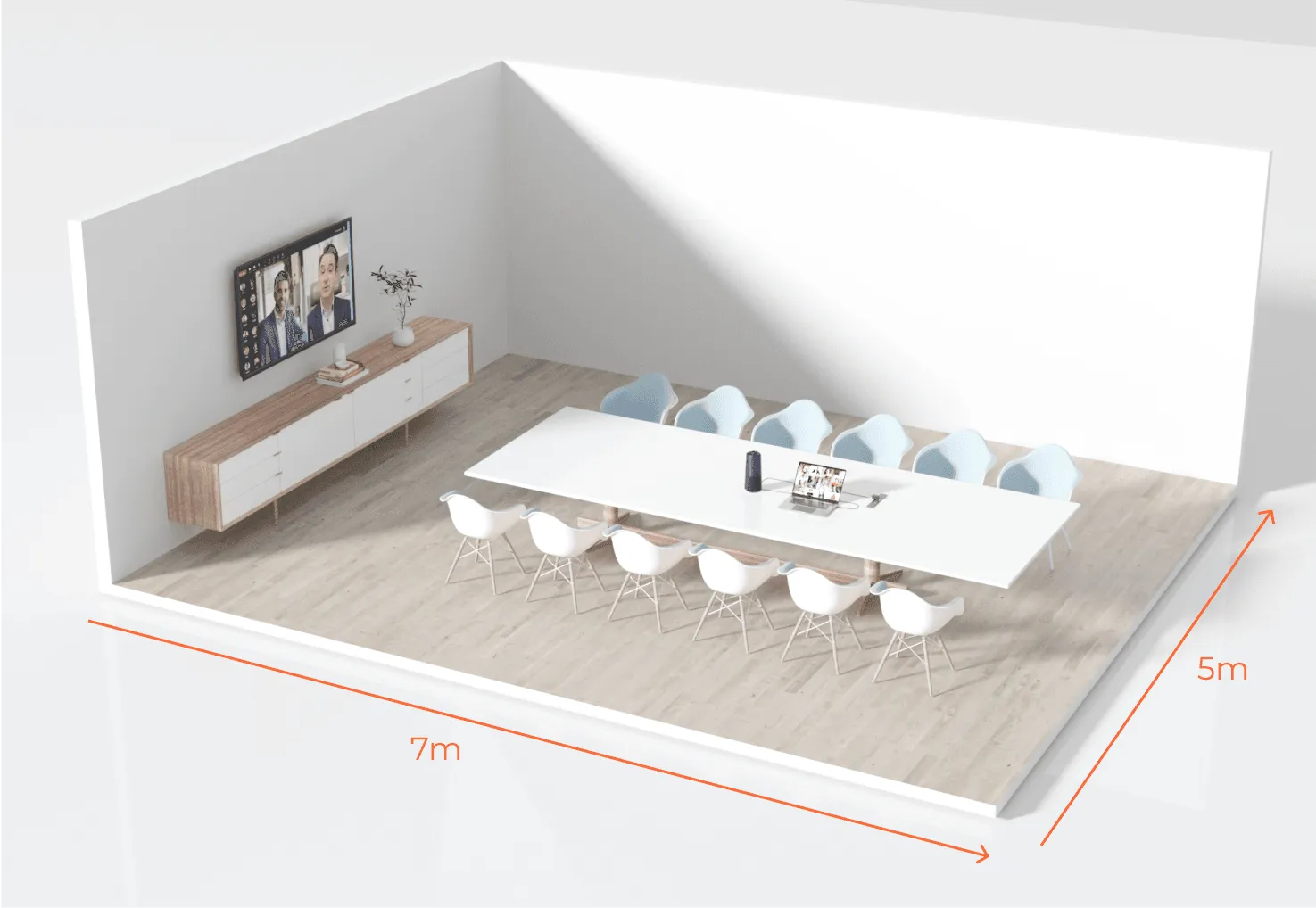 Videokonferenzsystem ideal für mittele Räume