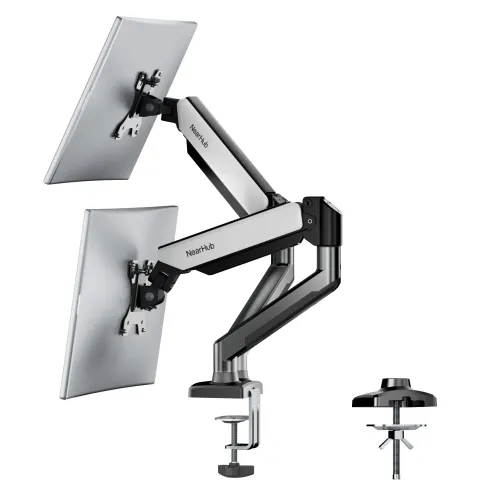 NearHub MA20 | Dual PC Monitor Arm for 13-32