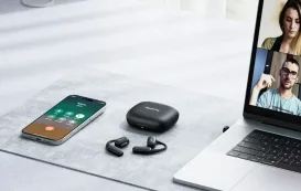 Nearity MemPod Fit 2 Bluetoothイヤホンが2台のデバイスを同時接続している