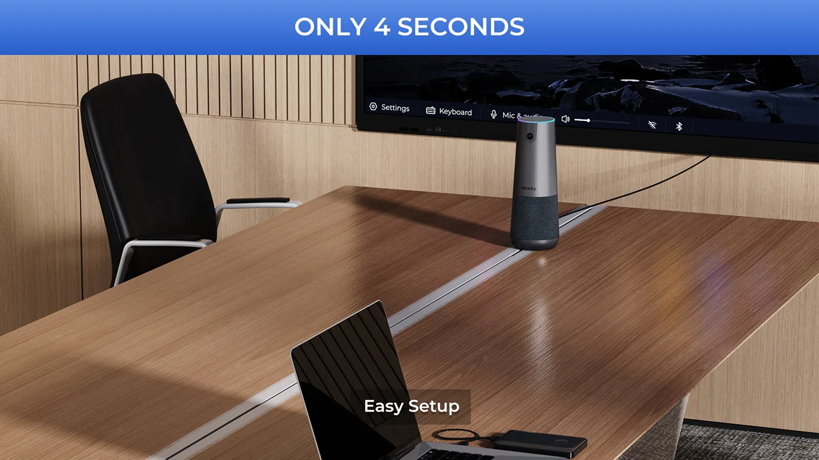 120 conference camera setup