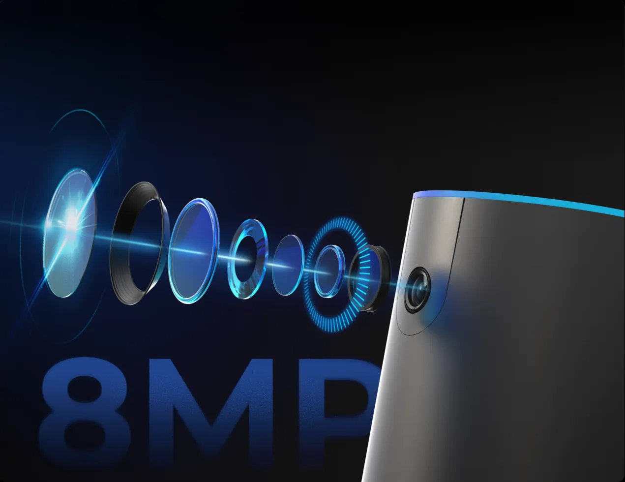 4K Ultra-HD Lens  All-in-1 Camera