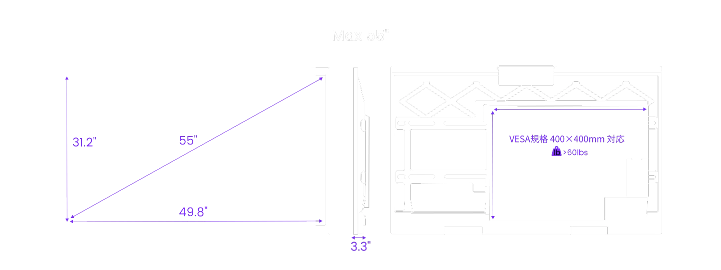 NearHub Board Max 55''