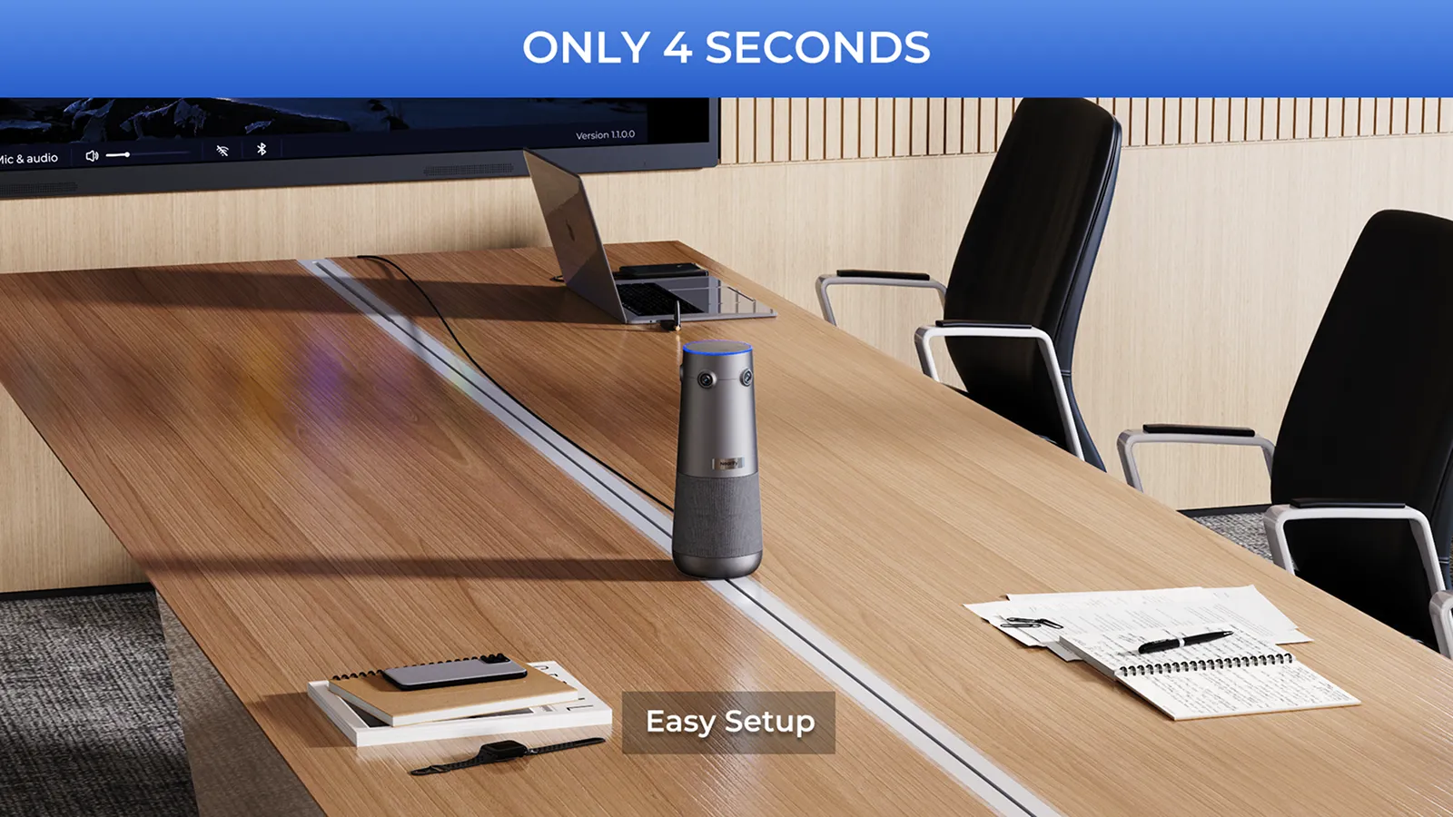 360 conference camera setup