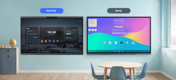 BenQ Board Alternatives Compared: NearHub vs. Vibe, Newline, and Samsung