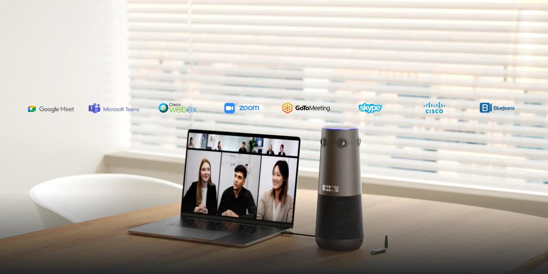 Nearity 360 Alien 360 conference camera for zoom meetings