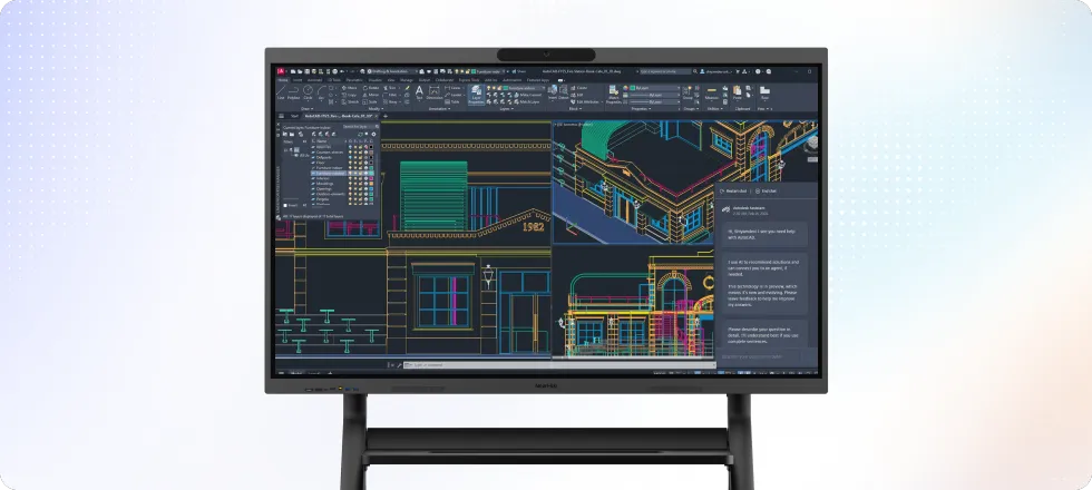 NearHub interactive touch screen smart whiteboard for classroom teaching