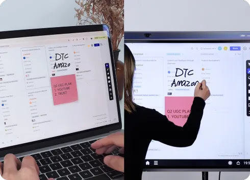 NearHub digital touch screen interactive smart whiteboard for teaching