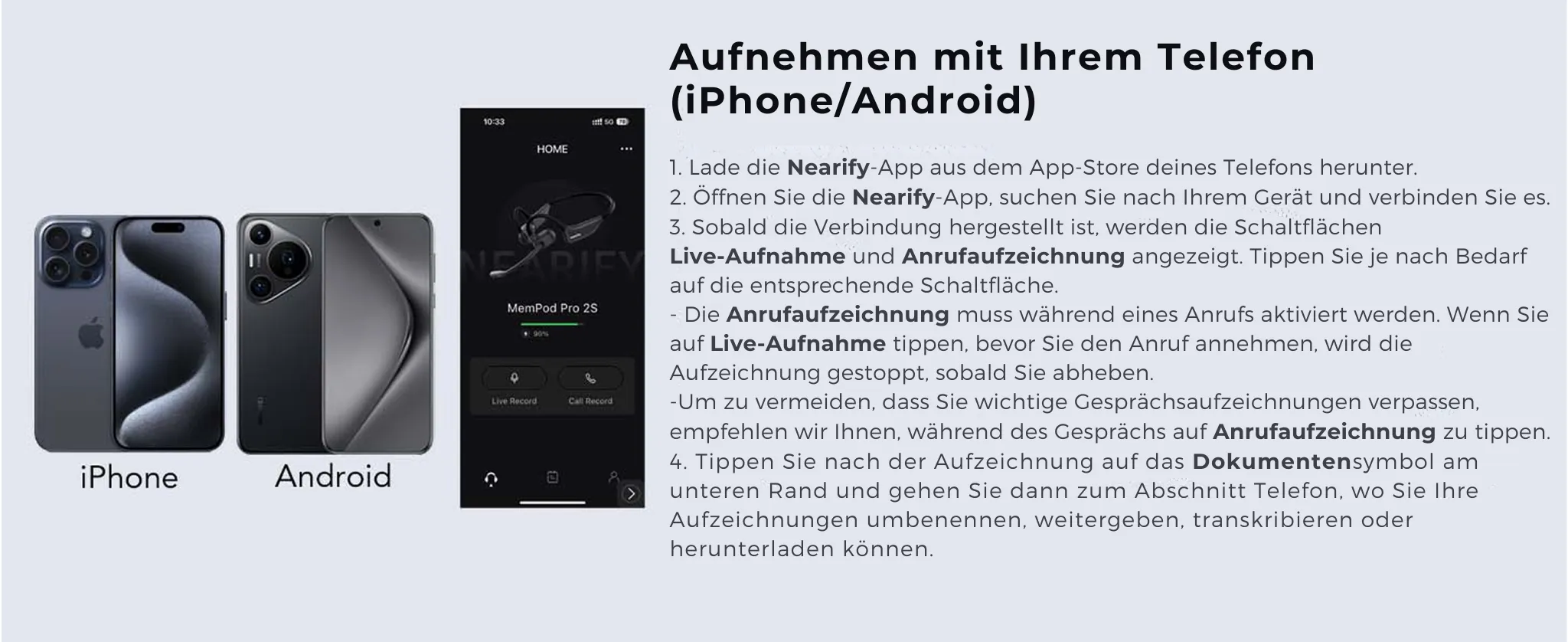 Telefonaufzeichnung
