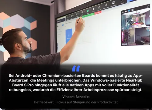 Nearhub Board S pro interactive panel board for teaching