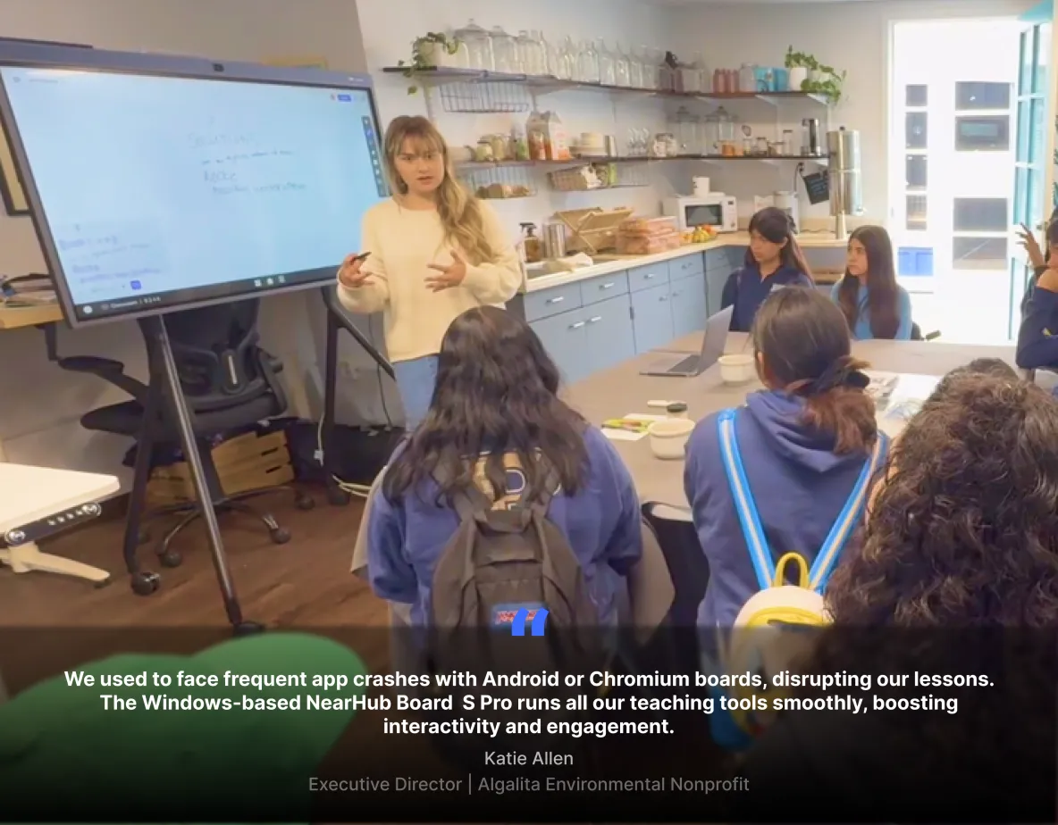 Nearhub Board S pro interactive panel board for teaching