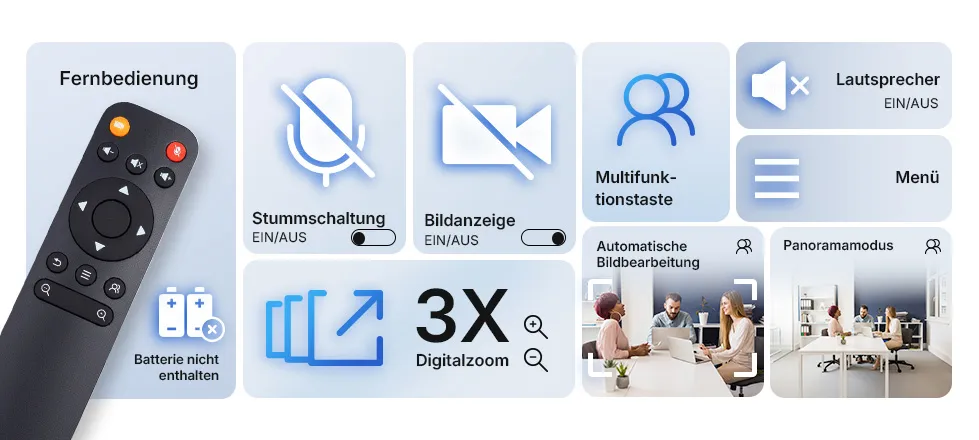 Nearity V30S beste Konferenzkamera für den Unterricht