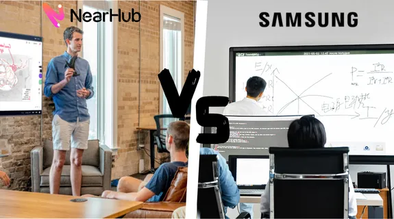 Vergleich zwischen nearhub und samsung flip pro