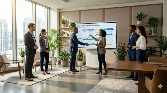 Whiteboard led the business deal