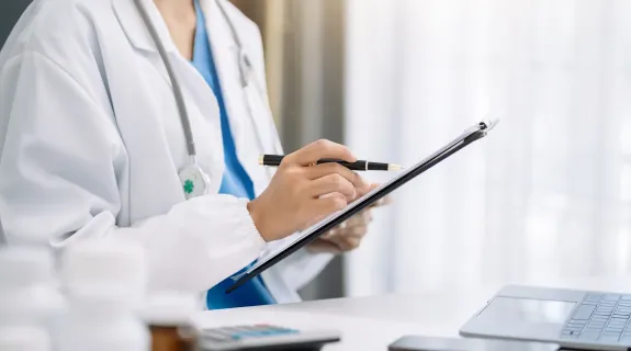 a-medical-transcriptionist