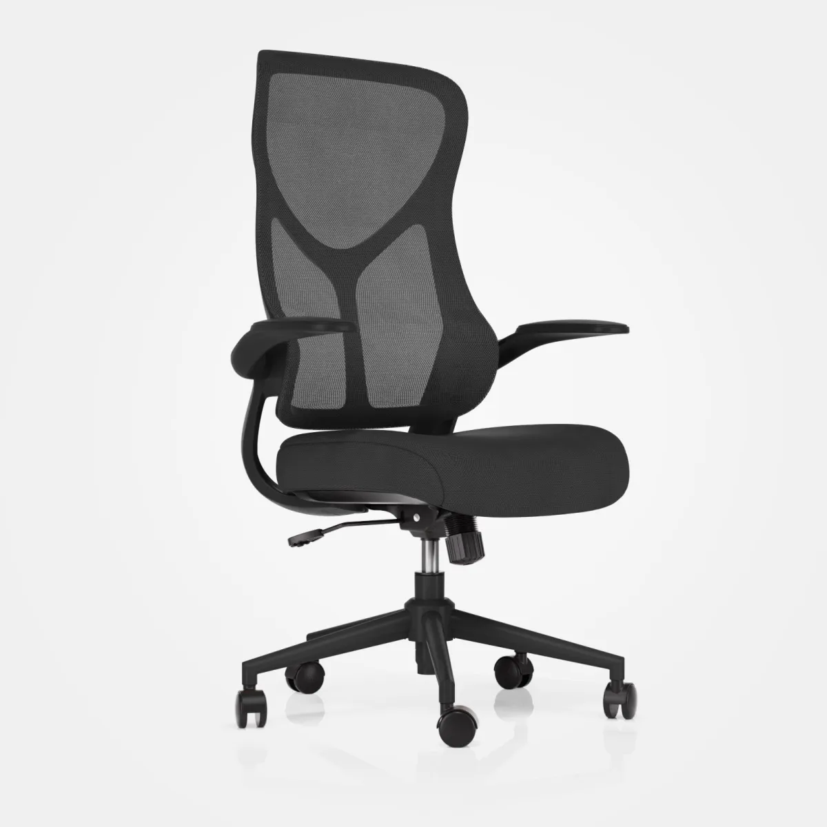 black ergonomic chair for short person nearhub ec10