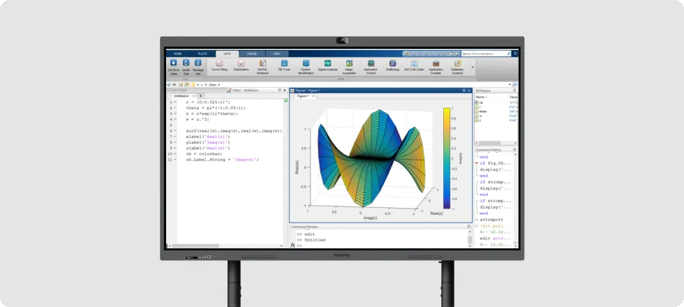 NearHub board S pro interactive whiteboards for business productivity