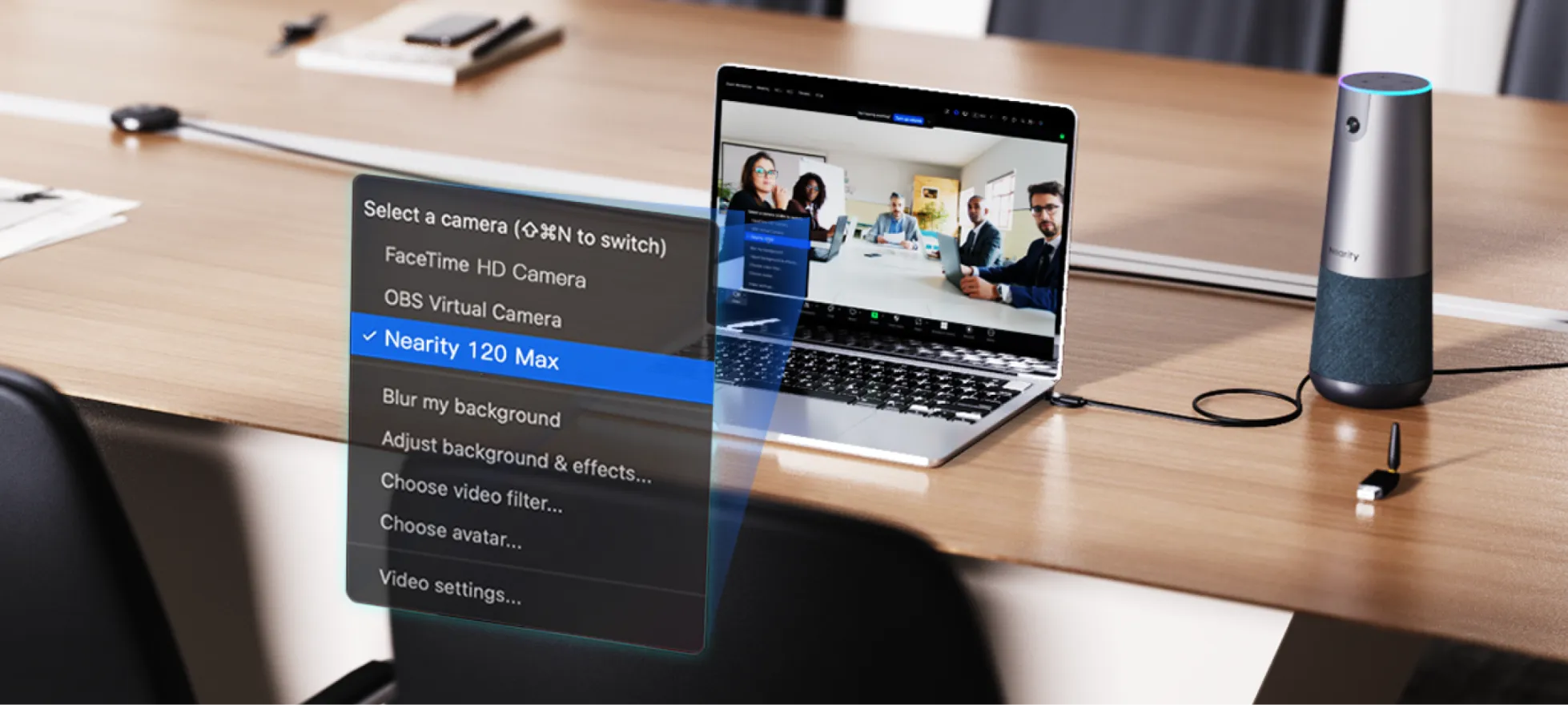 Nearity 120 Max best conference camera  for classroom teaching