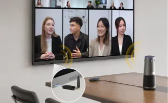 Nearity 360 Alien Conference Camera for hybrid meetings