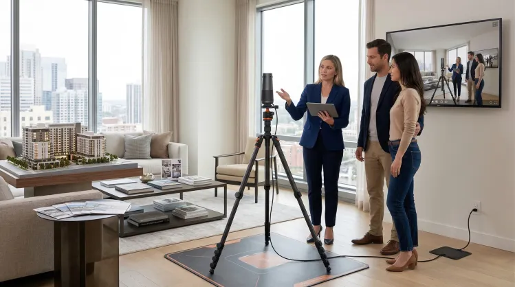 camera for virtual property tour