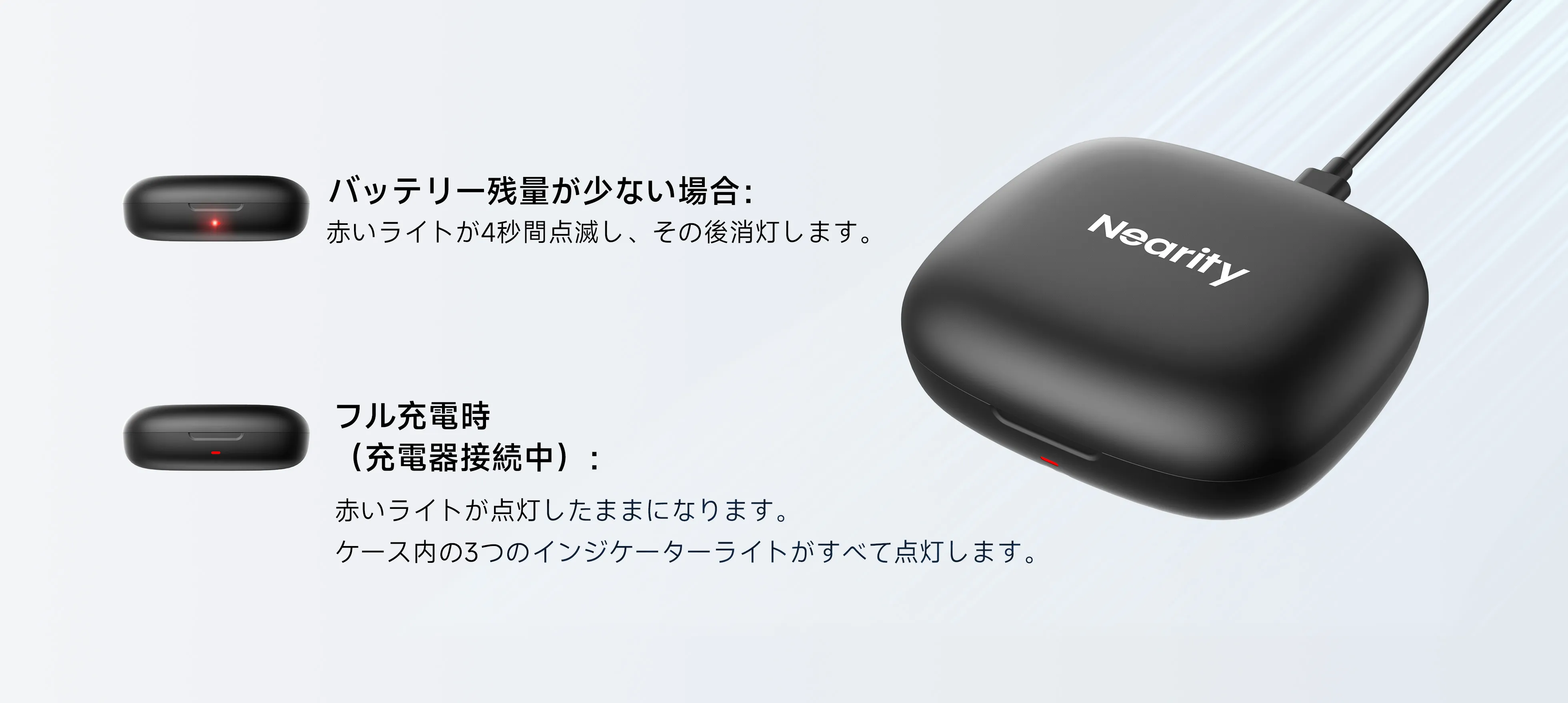 Nearity Open Ear Wireless Earbuds MemPod Fit 2