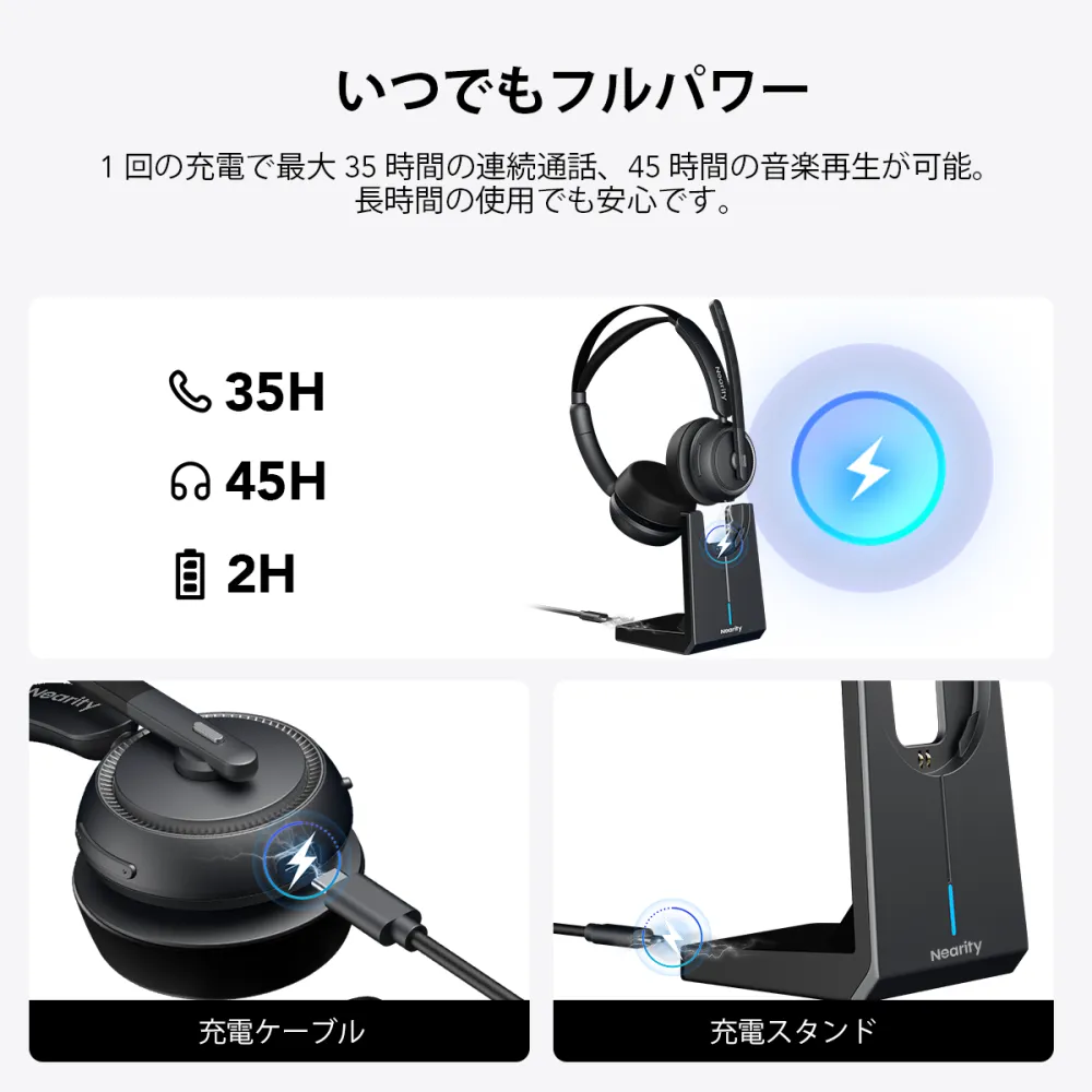 Nearity EP320ワイヤレスヘッドセット