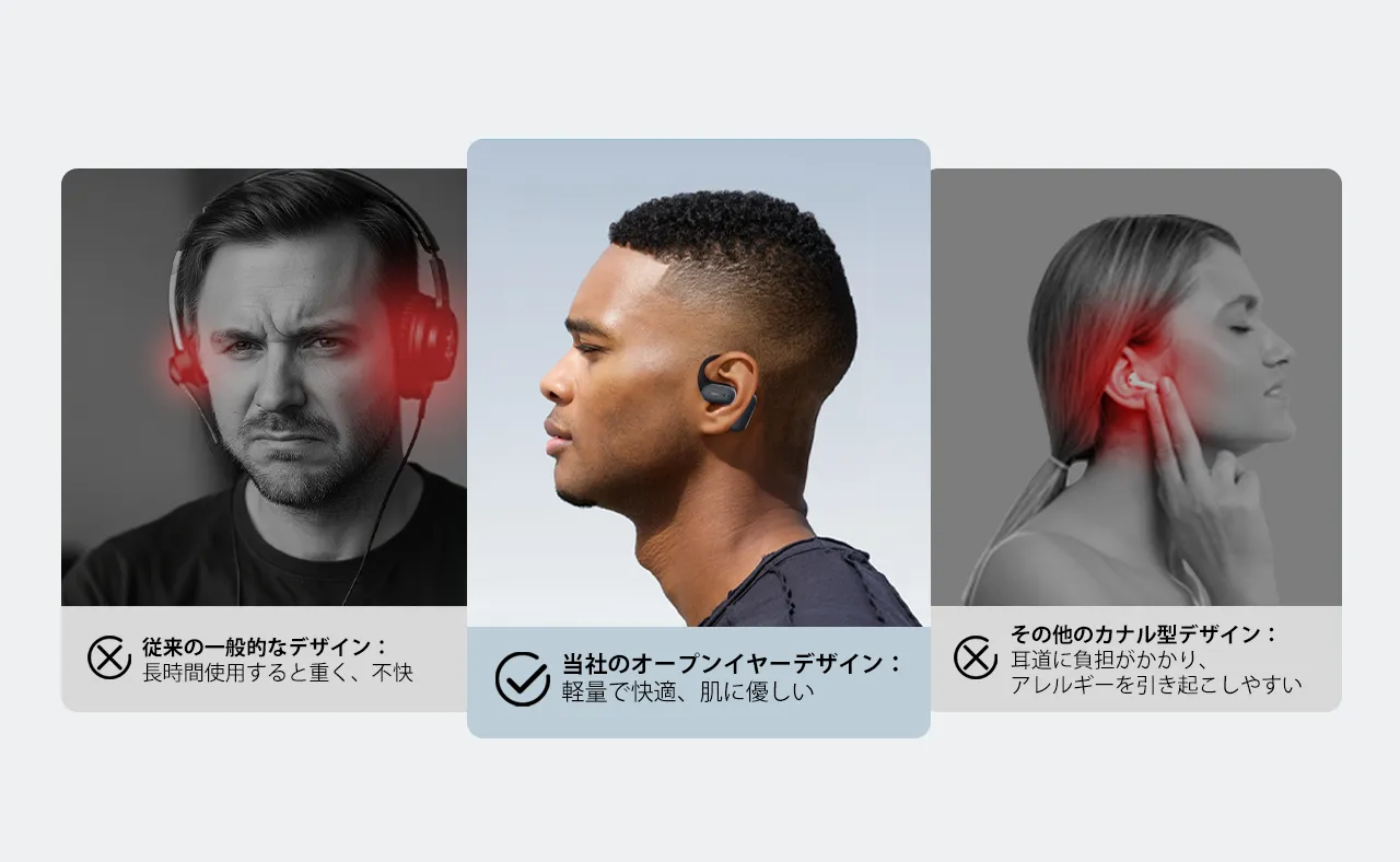 Nearity MemPod Fit 2-bluetoothワイヤレスイヤホン耳掛け