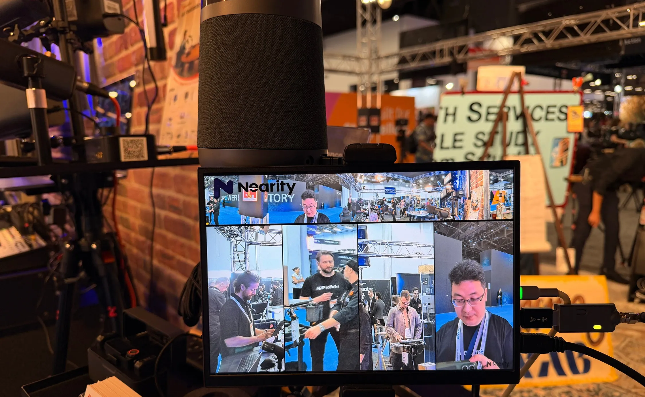 conference camera for construction