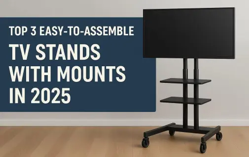 best 3 easy to assemble tv stands with mounts in 2025 cover