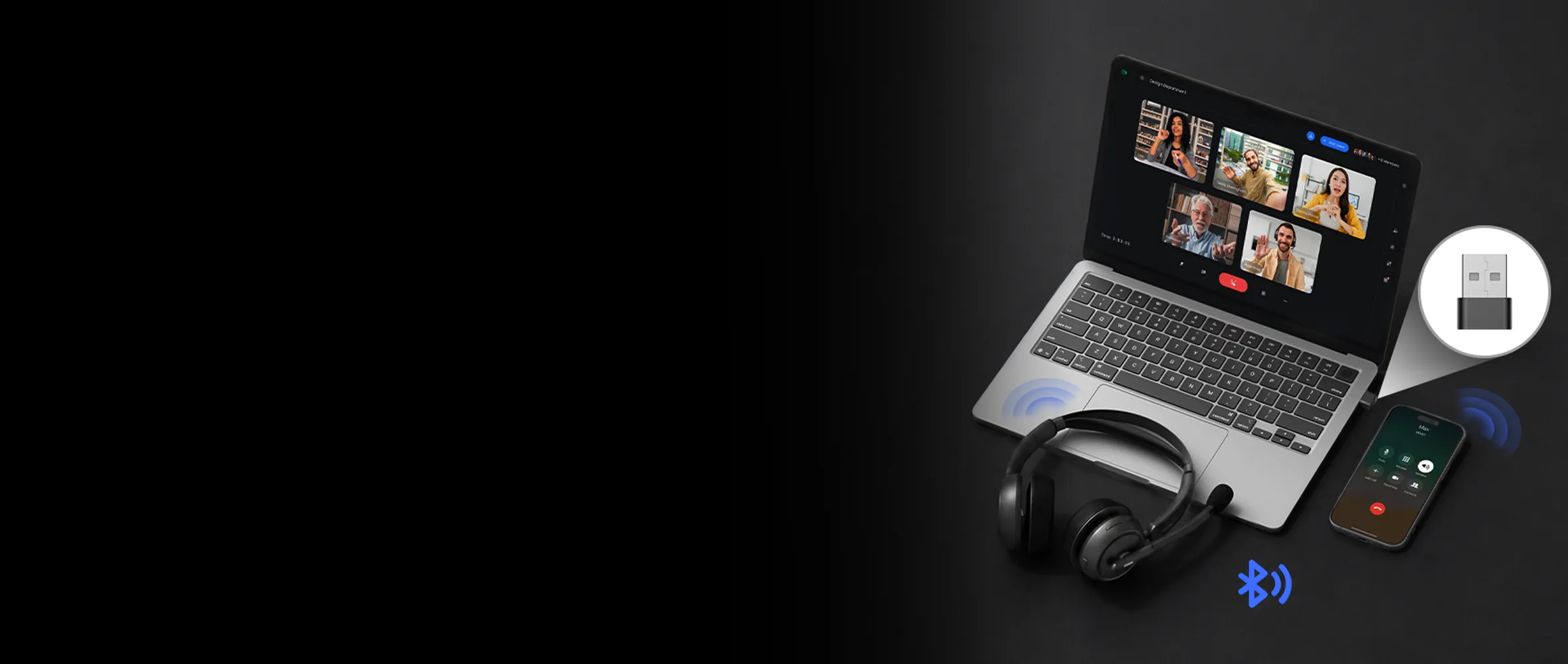 Dedicated Dongle Included & Multi-Mode Connectivity