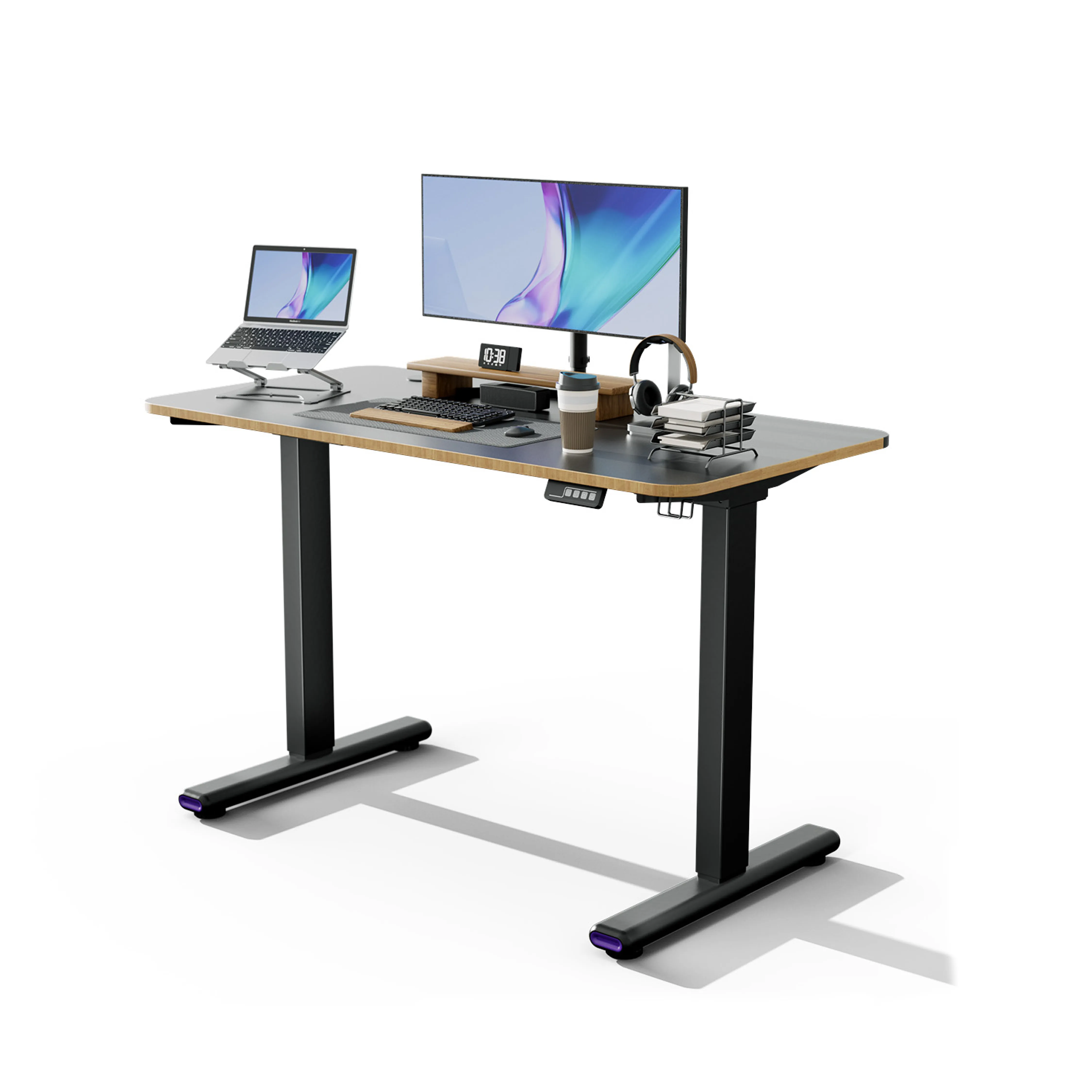 NearHub Office Desk OD20 (Black / 48*24 Inch)