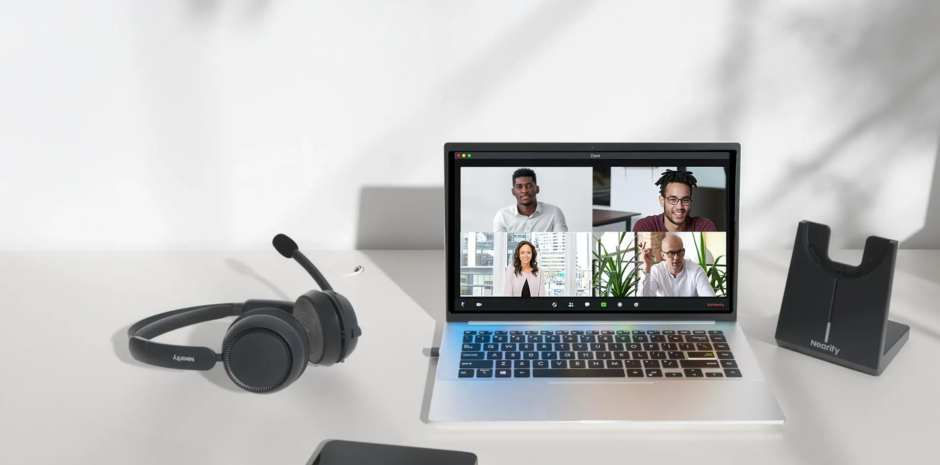 EP320 Professional Wireless Noise Cancelling Headset with Mic for Maximum Comfort