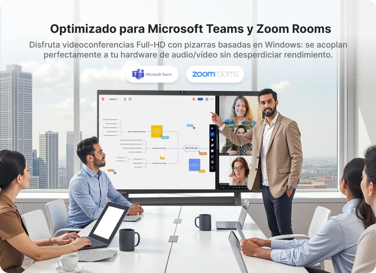 Nearhub Board S pro collaborative interactive smart whiteboard for zoom meetings