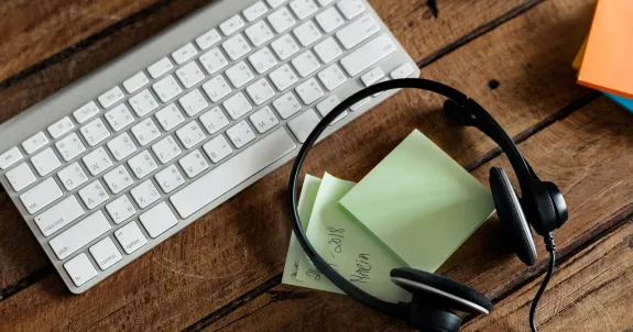 this is a pair of professional wireless microphone headset on there