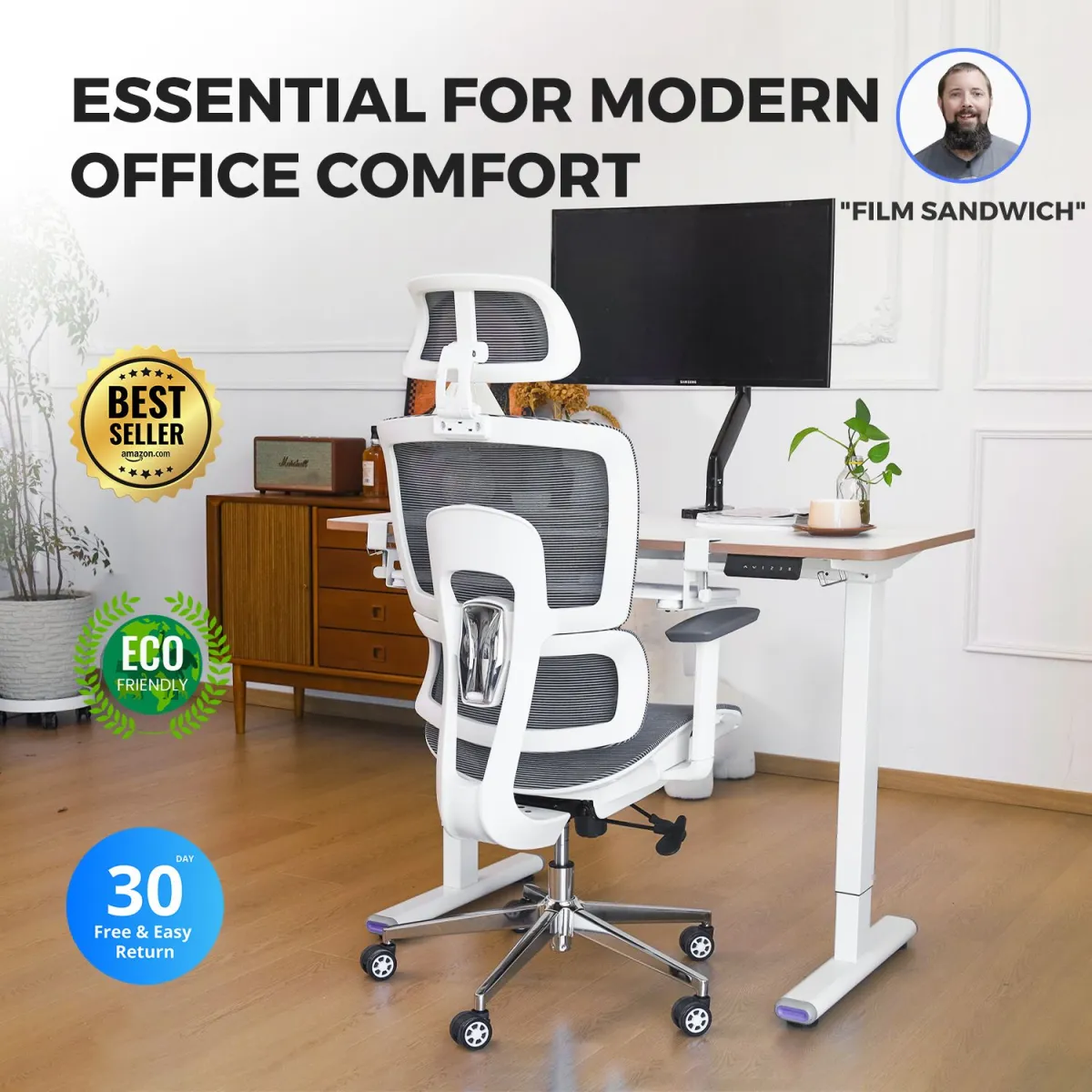 Modern height adjustable chairs