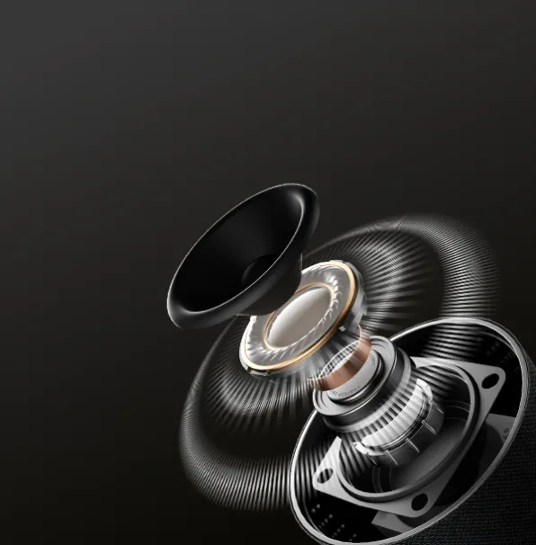 80±3dB, 4Ω/3W, delivers rich&natural sound reproduction