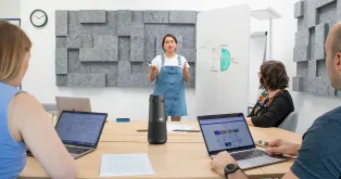 hybrid meeting solutions for commercial interior design 1