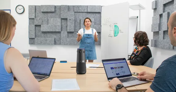 hybrid meeting solutions for commercial interior design 1
