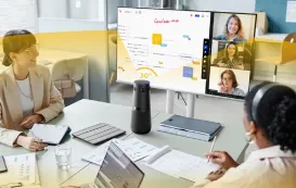 広角webカメラでハイブリッド会議を改善｜見づらさ・音声・情報格差の解決策