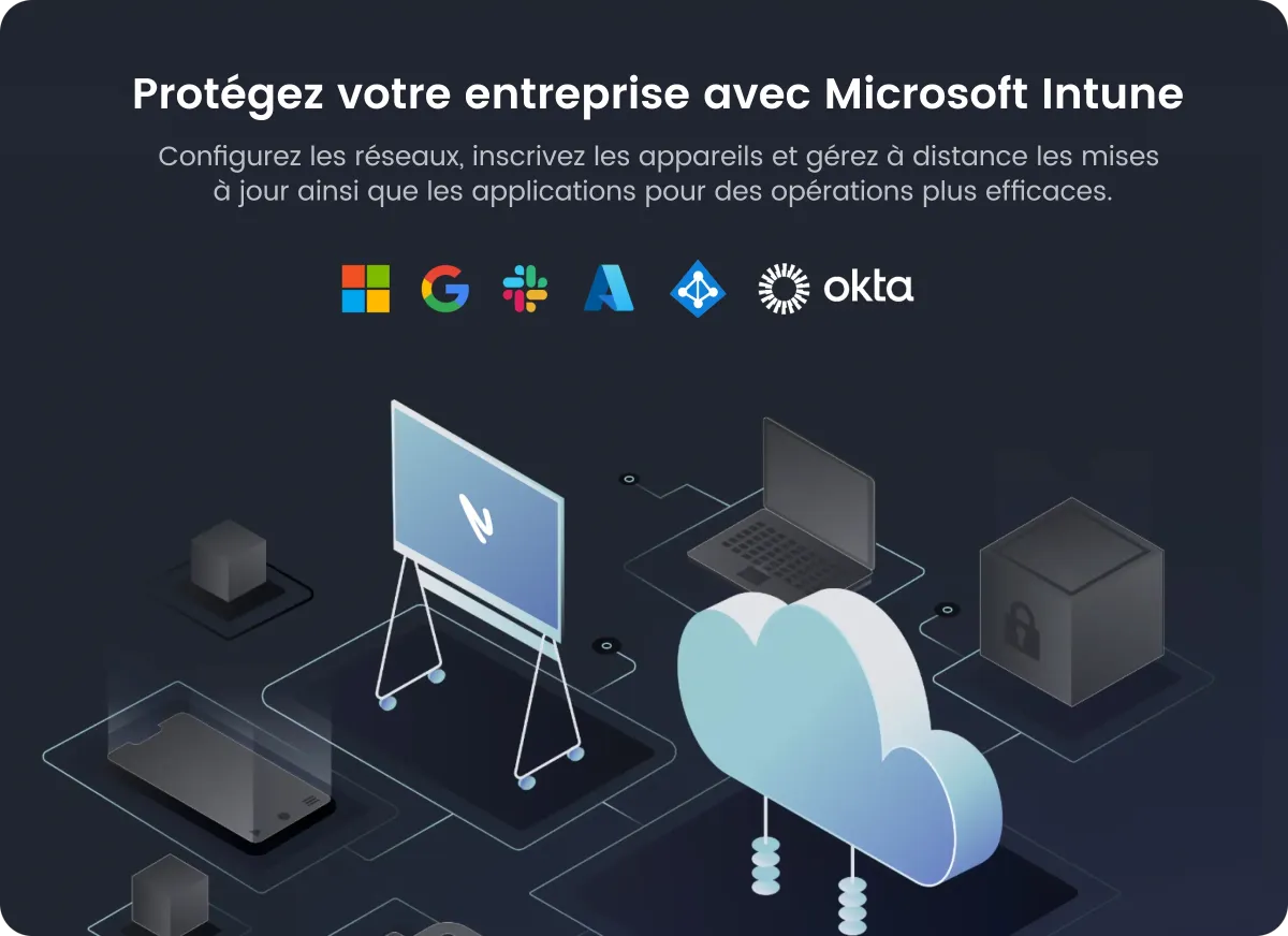 NearHub Board S Pro parmi les meilleurs tableaux intelligents professionnels avec Microsoft Intune