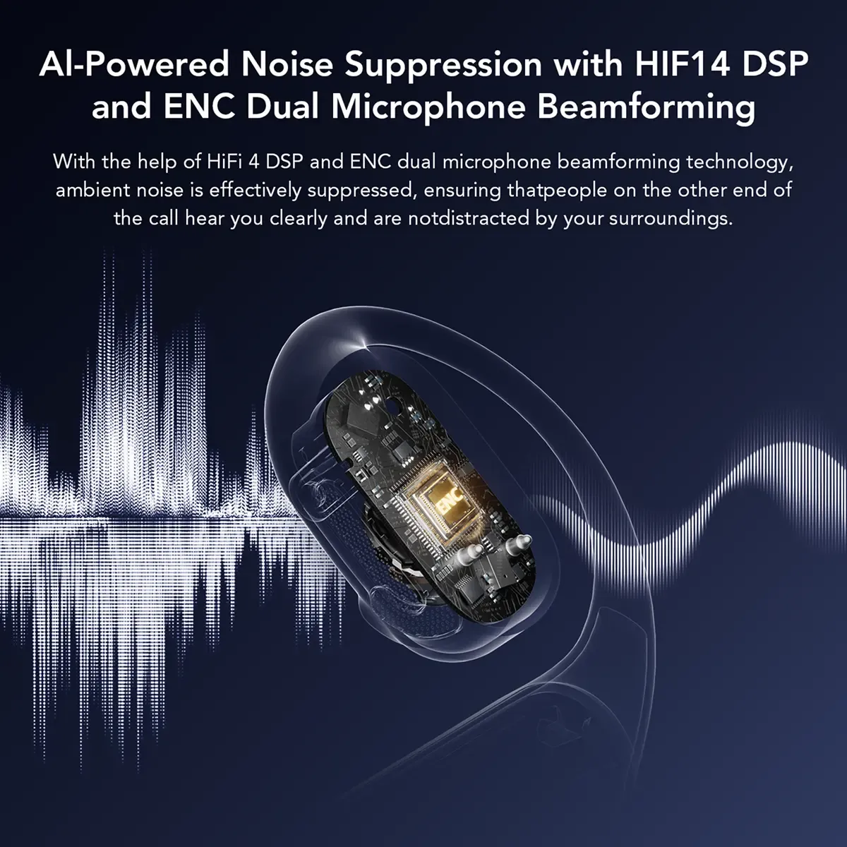 best noise cancelling earbuds for work with dual enc mics