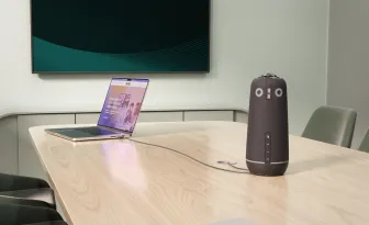 Owl labs meeting owl 4+ conference camera for hybrid meetings