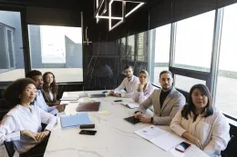 meeting room setup