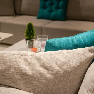 White pillows for office chairs