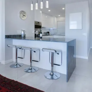 The adjustable stool for standing desk