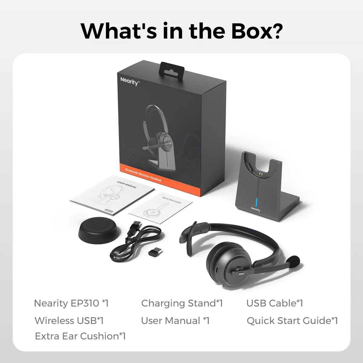 mono bluetooth headset unboxing