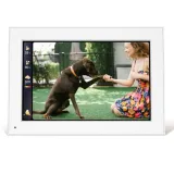white wifi digital photo display screen