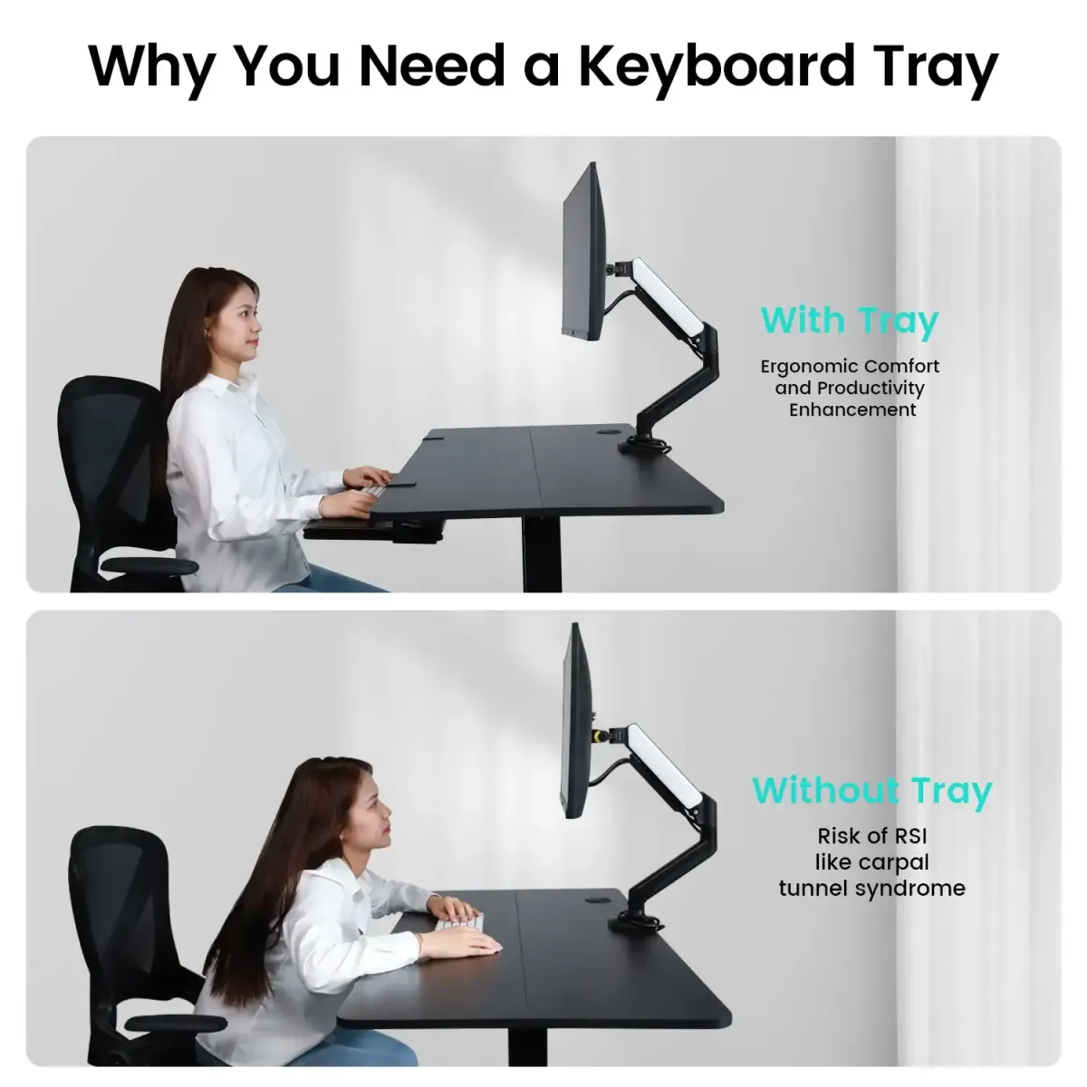 Why you need a under counter keyboard tray