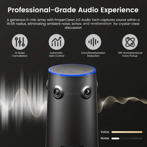 True 4K 360 Video Conferencing Devices Nearity 360 Alien: Wireless