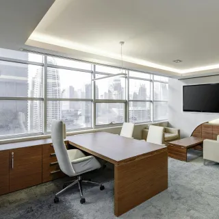 Chair that supports back