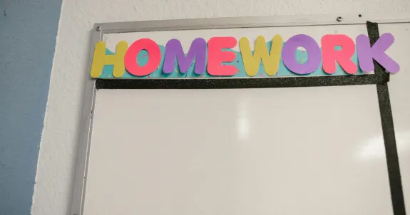 classroom white board decoration